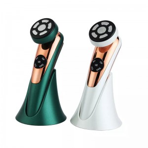 EMS Hot Cold Photon Beauty Instrument Face Skinwhiten Lift Conpsess Face-Lift Beauty Tool USB Φορητό ηλεκτρικό μασάζ προσώπου, Εισαγωγή προσώπου Καθαρισμός του δέρματος Σφίγγοντας τη ρυτίδα απομάκρυνση ζεστού προσώπου Εισαγωγή Συσκευή ομορφιάς